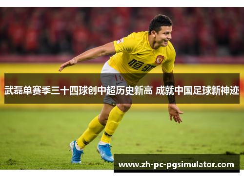 武磊单赛季三十四球创中超历史新高 成就中国足球新神迹
